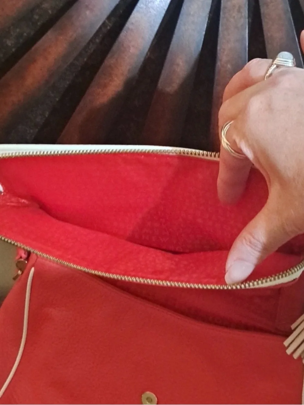 Kate Spade Coral Shoulder Bag and Wallet